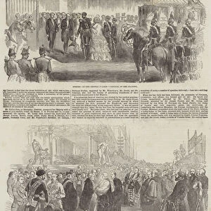 Opening of the Crystal Palace (engraving)