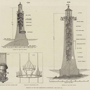 Opening of the New Eddystone Lighthouse (engraving)