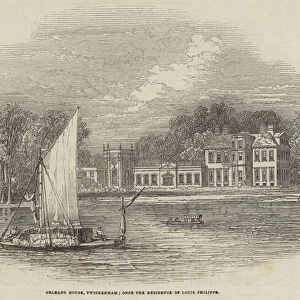 Orleans House, Twickenham; once the Residence of Louis Philippe (engraving)