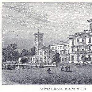 Osborne House, Isle of Wight (engraving)