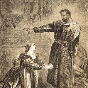 Othello, 1890 (litho)