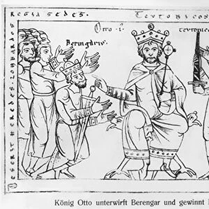 Otto I (912-73) Submitting to Berenger II (900-66) and the Triumph of Italy