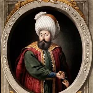 Ottoman Empire: portrait of the first Ottoman Sultan Osman I (1299-1326)