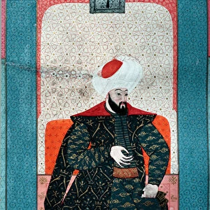 Ottoman Empire: "Portrait of Sultan Osman I (Osman Gazi rahimahu llah