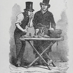 The Oyster Stall (engraving)