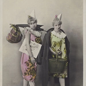 A pair of clowns (colour photo)