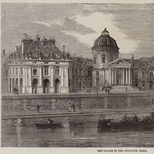 The Palace of the Institute, Paris (engraving)