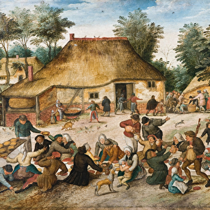The Peasant Wedding, c. 1600 (oil on panel)