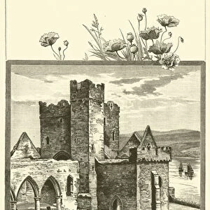 Peel Castle, Isle of Man (engraving)
