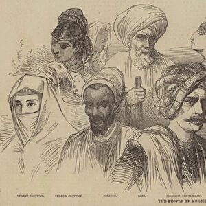 The People of Morocco (engraving)