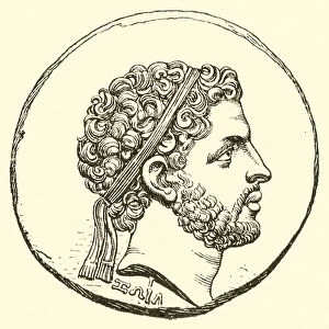 Perseus of Macedon, BC 178-168 (engraving)