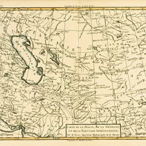 Persia, Georgia and Independent Tartary, from Atlas de Toutes les Parties Connues