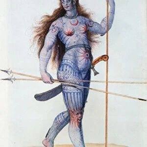 Pictish Woman (lithograph)