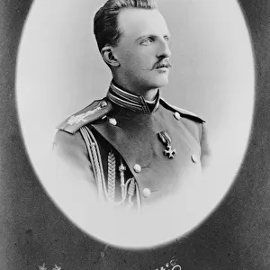 Pierre Nikolaievitch de Russie - Portrait of Grand Duke Peter Nikolaevich of Russia (1864-1931), by Photo studio A. Pasetti. Silver Gelatin Photography, ca 1885. Russian State Film and Photo Archive, Krasnogorsk