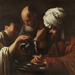 Pilate washing his Hands, c. 1615-1628 (oil on canvas)