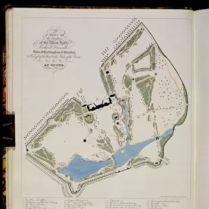 A Plan of the Gardens of Richard Grenville, Duke of Buckingham, at Stowe