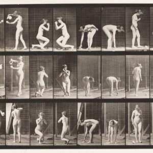 Plate 501. Miscellaneous, Stooping, Kneeling, etc. 1872-85 (collotype on paper)