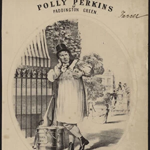 Polly Perkins of Paddington Green or the Broken Hearted Milkman (litho)