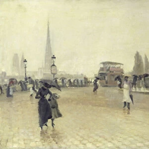 The Pont Corneille, Rouen, 1891 (oil on canvas)