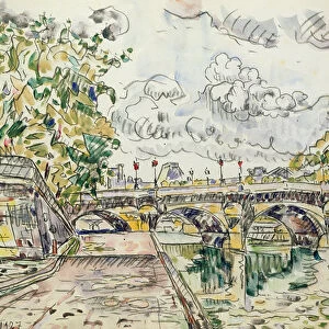 The Pont Neuf, Paris, 1927 (w / c)