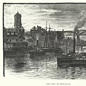 The Port of Newcastle (engraving)