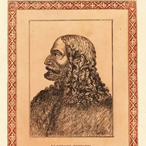 Portrait of Albrecht Durer, 1817 (etching)