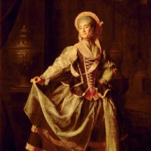 Portrait of Alexandra Petrovna Liovshina (1757-82) 1775 (oil on canvas)