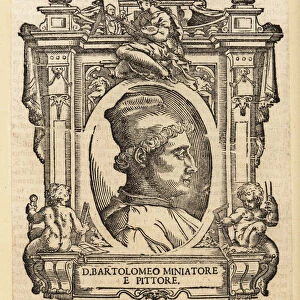Portrait of Bartolomeo della Gatta, Italian (Florentine) painter, illuminator, and architect, 1448-1502