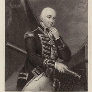 Portrait of Cuthbert Collingwood (engraving)