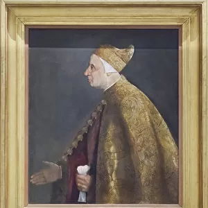 Portrait of the Doge Nicolo Marcello, 1473-74 (oil on canvas)