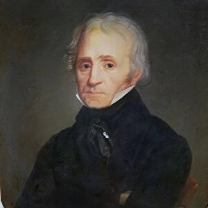 Portrait of Dr Berlioz, father of Hector Berlioz (1803-69) (oil on canvas)