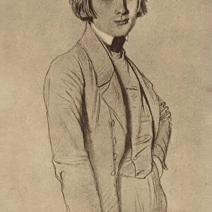 Portrait of Franz Liszt (litho)
