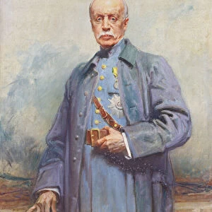 Portrait of the French Marshall Fayolle Emilel, 1925 (tempera on canvas)