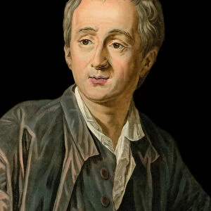 Portrait of the French writer and philosopher Denis Diderot (1713-1784