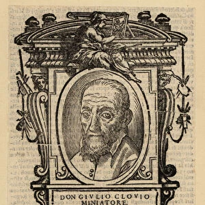 Portrait of Giorgio Giulio Clovio, illuminator, miniaturist, and painter born in Croatia, active in Renaissance Italy, 1496-1578