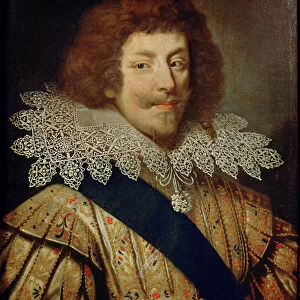 Portrait of Henri (1595-1632) Duke of Montmorency (oil on canvas)