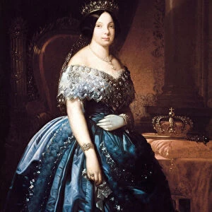 Portrait of Isabella de Bourbon (Isabel de Borbon) II (1830-1904)