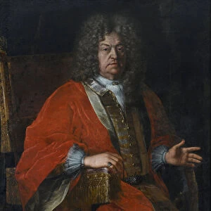 Portrait of Jan Dobrogost Krasinski (1639-1717) - Palloni, Michelangelo (1642-1712) - um 1700 - Oil on canvas - 137x100 - Wilanow Palace Museum