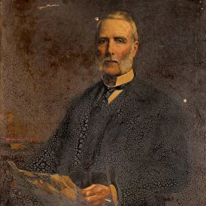 Portrait of John Hall (oil on canvas)