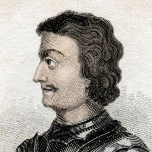Portrait of John of Scotland or John of Balliol (ca. 1248-ca. 1315), King of Scotland