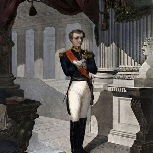 Portrait of the King of Rome Napoleon II, Duke of Reichstadt (1811-1832
