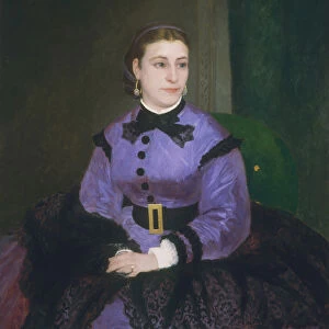 Portrait of Mademoiselle Sicot, 1865 (oil on canvas)