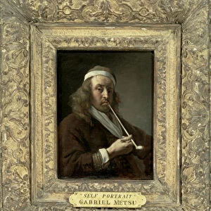 Portrait of a man, said to be the artist (panel)