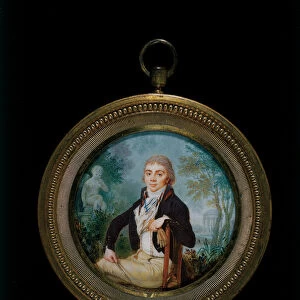 Portrait Miniature of a young Gentleman called Mr Videl