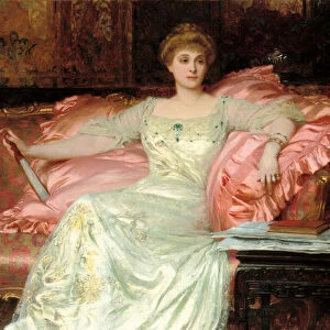 Portrait of Mrs. W. K. D Arcy, 1902 (oil on canvas)