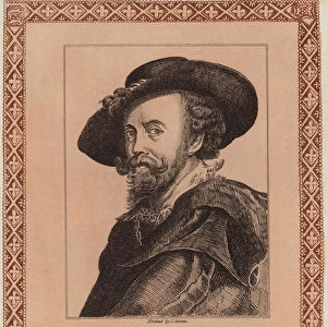 Portrait of Peter Paul Rubens (engraving)