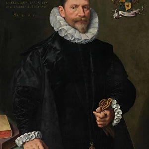 Portrait of Petrus Richardus (oil on panel)