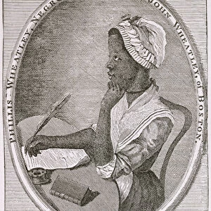 Portrait of Phillis Wheatley (engraving)