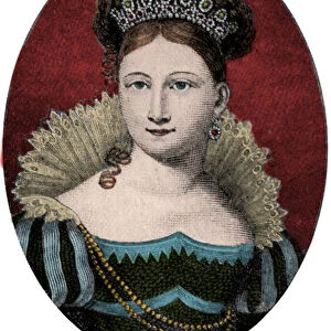 Portrait of Princess Louise (Luise) of Saxony-Gotha-Altenburg (Saxony Gotha Altenburg