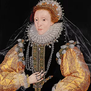 Portrait of Queen Elizabeth I, c. 1586 (oil on panel)
